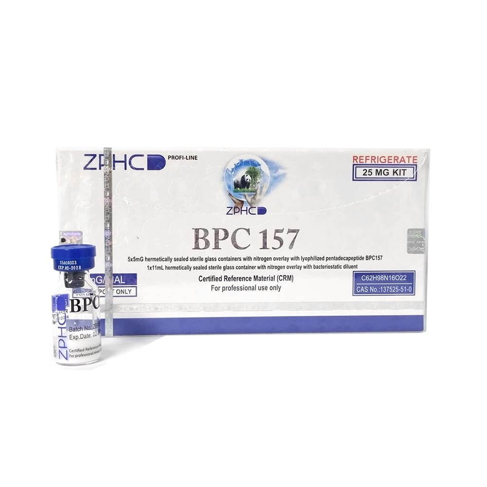 BPC-157 ZPHC — 25 mg (5 vials × 5 mg)