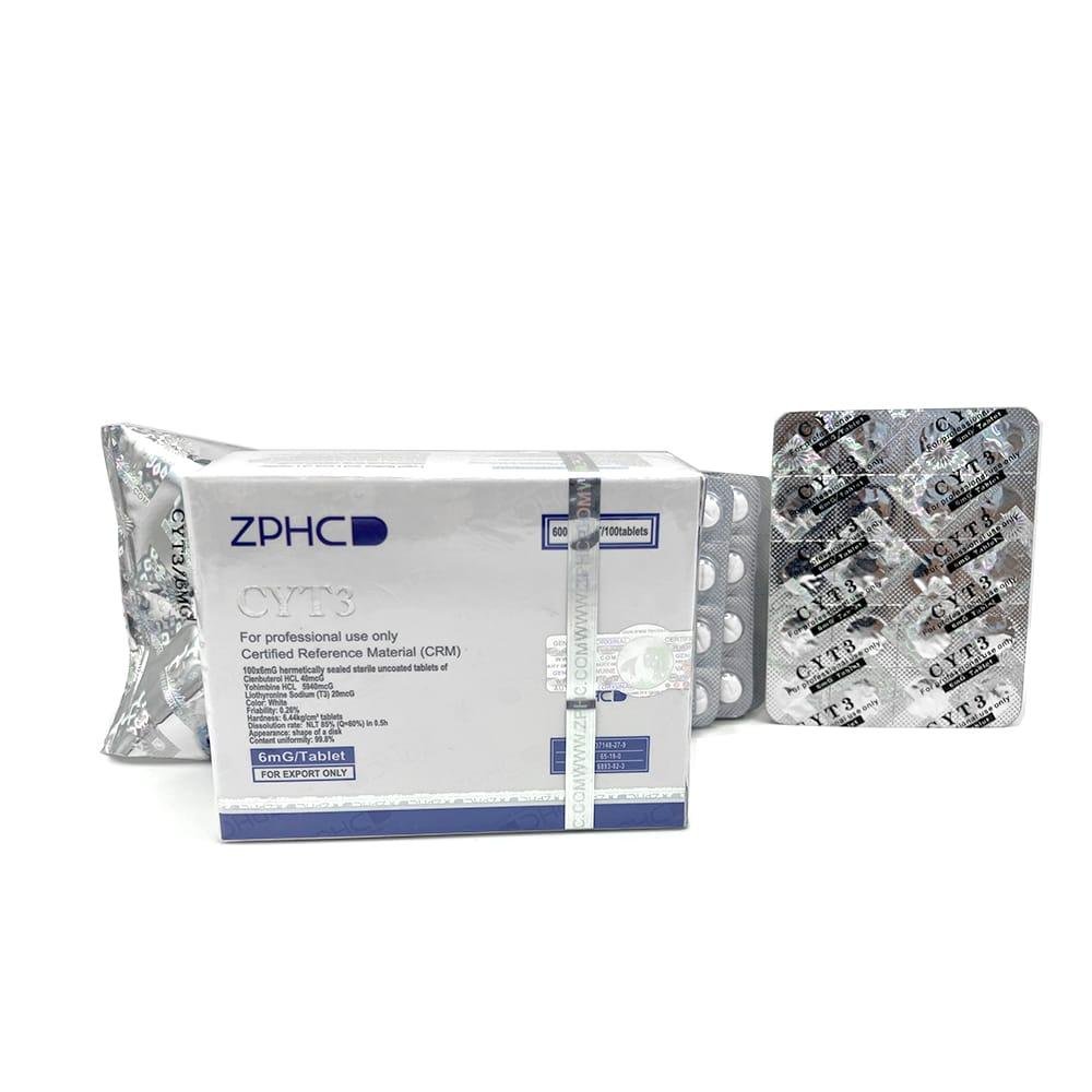 CYT-3 ZPHC — 6 mg “triple-cut” (100 tablets × 6 mg)