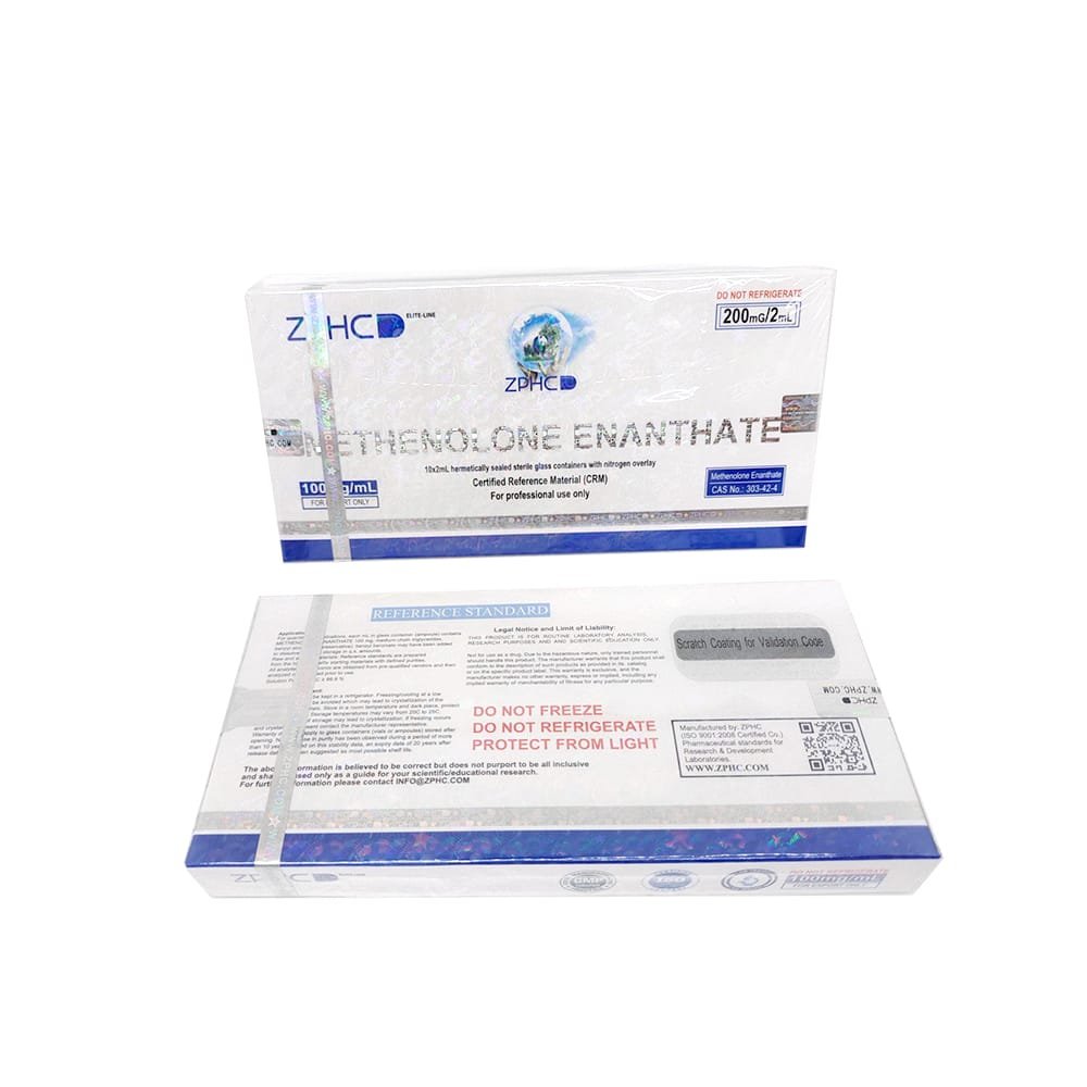 Methenolone Enanthate ZPHC — 100 mg/ml (10 ampoules × 2 ml)