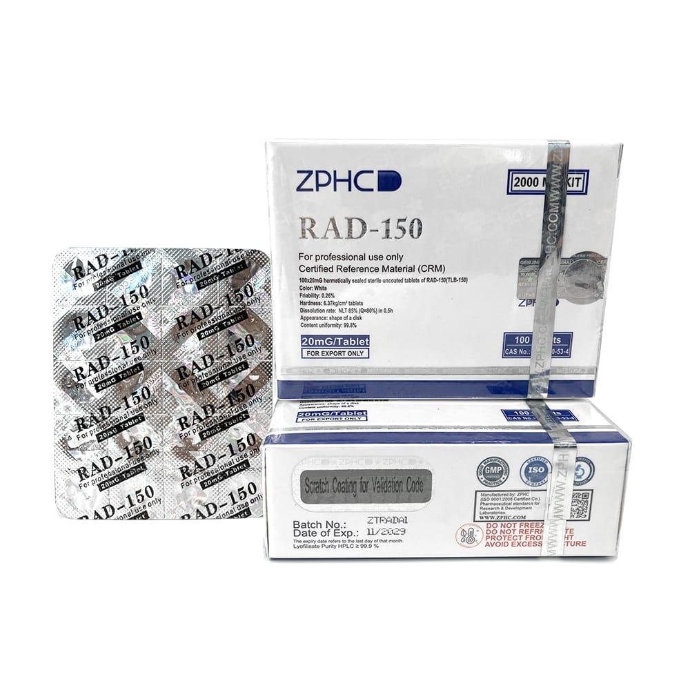 RAD-150 (TLB-150) ZPHC — 20 mg (100 tablets × 20 mg)