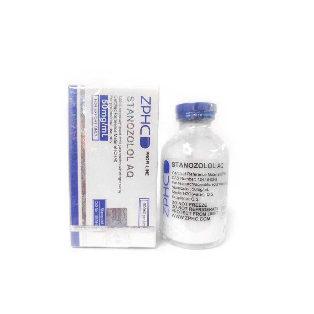 Stanozolol AQ ZPHC — 50 mg/ml (30 ml)