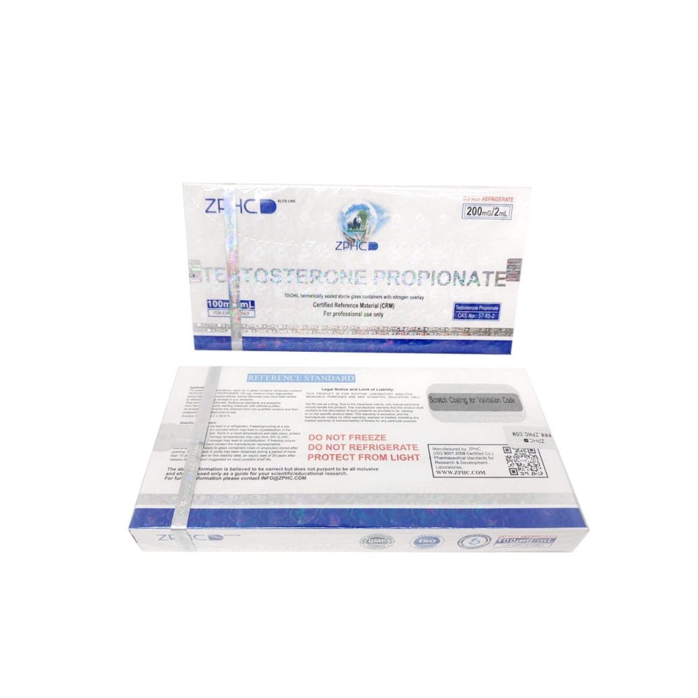 Testosterone Propionate ZPHC — 100 mg/ml (10 ampoules × 2 ml)